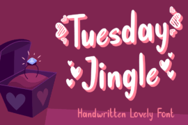 Tuesday Jingle Font