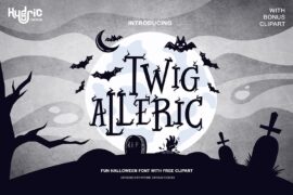 Twig Alleric Font