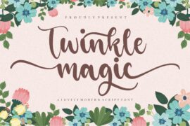 Twinkle Magic Demo Version Font