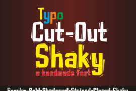 Typo Cut Out Demo Font Family