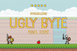 Ugly Byte Free Trial Font