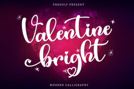 Valentine Bright – Pesonal Use Font
