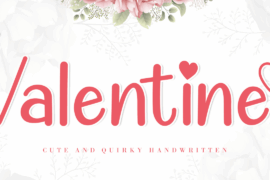 Valentine Cute Font