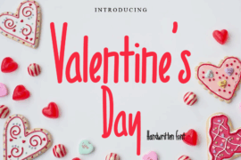 Valentines Day Font