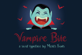 Vampire Bite Font Family