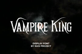 Vampire King Demo Font