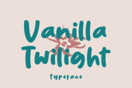Vanilla Twilight Font Family