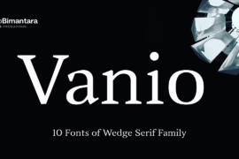 Vanio Trial Font Family