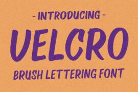Velcro Font