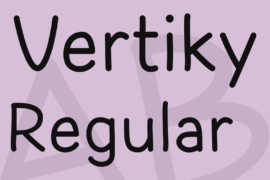 Vertiky Font