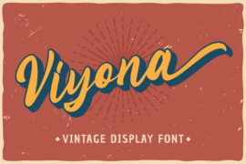 Viyona – Personal Use Font