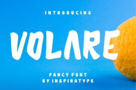 VOLARE FREE Font