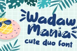 Wadaw Mania Font Family
