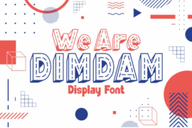 WeAreDIMDAM Font