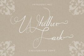 Whether Fark Demo Font
