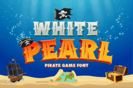 WHITE PEARL Font