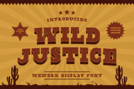 Wild Justice – Free Trial Font