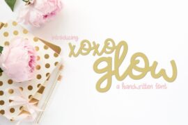 XOXO Glow Font