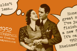 1952 RHEINMETALL Font