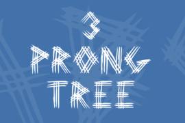 3 Prong Tree Font