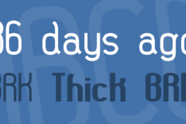 36 days ago Font Family