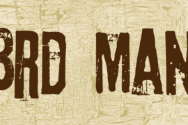 3rd Man Font