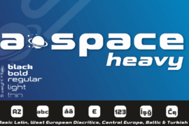 A*SPACE HEAVY Demo Font