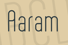 Aaram Font