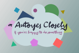 aAutoyesClosely Font