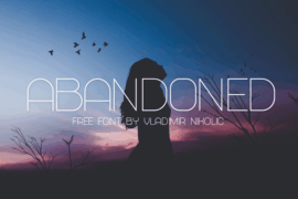 Abandoned Font Family