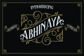 ABHINAYA Free Version Font