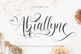 Abiallyne Font