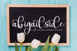 Abigailside Font