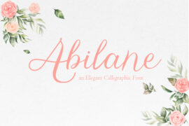 Abilane Free Trial Font