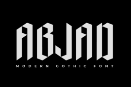 ABJAD DEMO Font