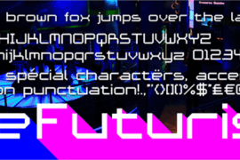Ace Futurism Font