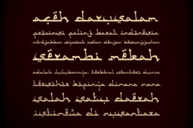 Aceh Darusalam Font