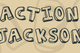 Action Jackson Font