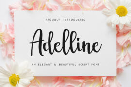 adelline personal use only Font