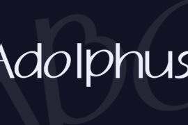 Adolphus Font