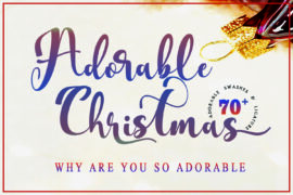 Adorable Christmas Font