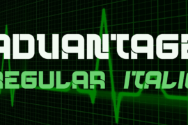 Advantage Font Family