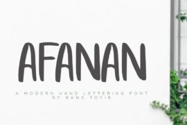 afanan Font