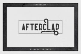 Afterclap Font
