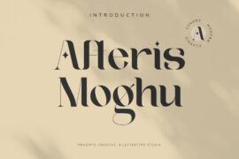 Afteris Moghu Font
