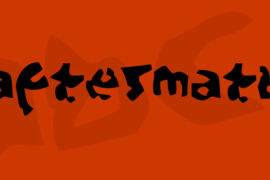 Aftermath Font