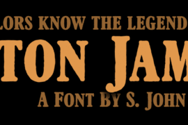 Afton James Font