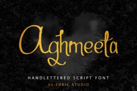 Aghmeeta Demo Font