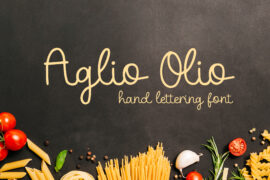 AGlio Olio Font