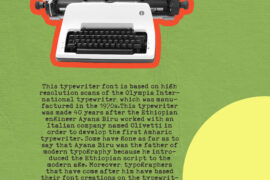 ahabesha’stypewriter Font